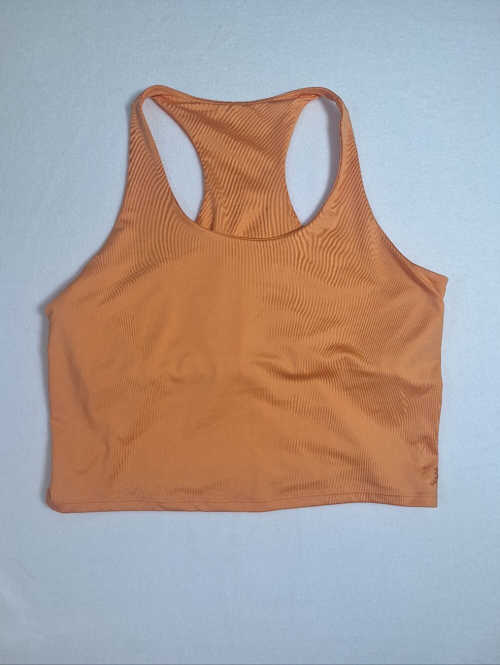 Pro Player Performance Racerback Orange Cropped Tank